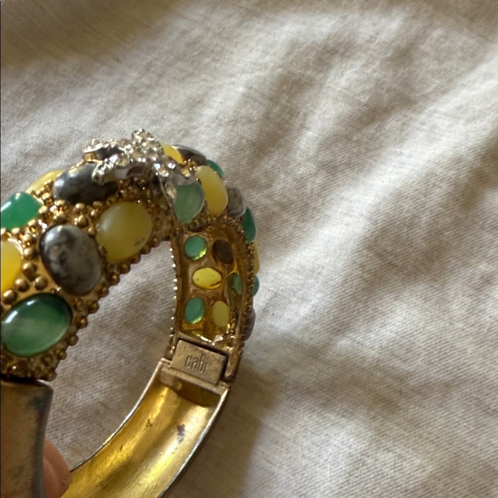 CAbi Gold and Yellow-Green Bracelet Duo - Picture 2 of 5